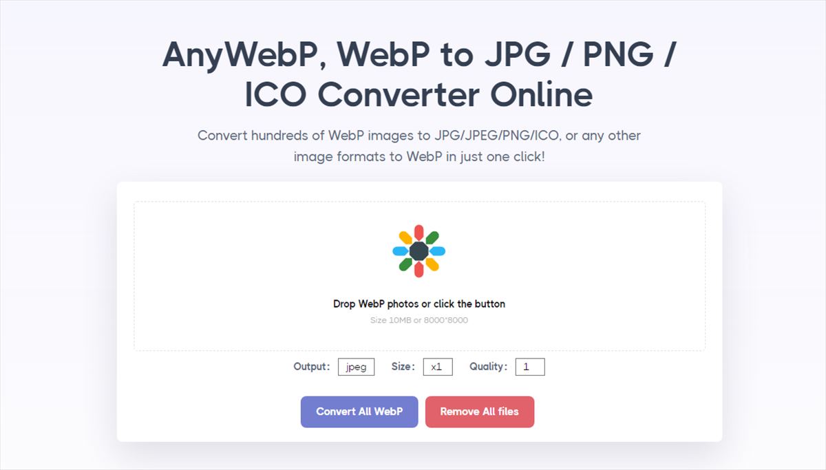 Cómo pasar de WebP a JPG o PNG y viceversa