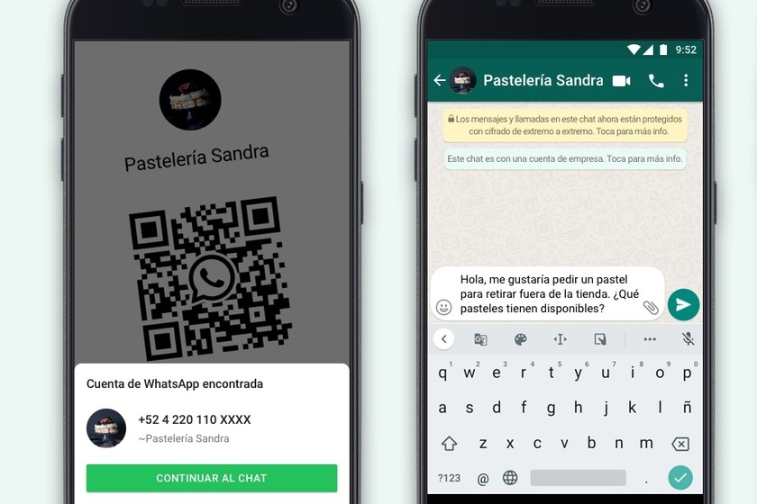 WhatsApp extiende los códigos QR a las empresas: contactar con una será tan fácil como escanear su código